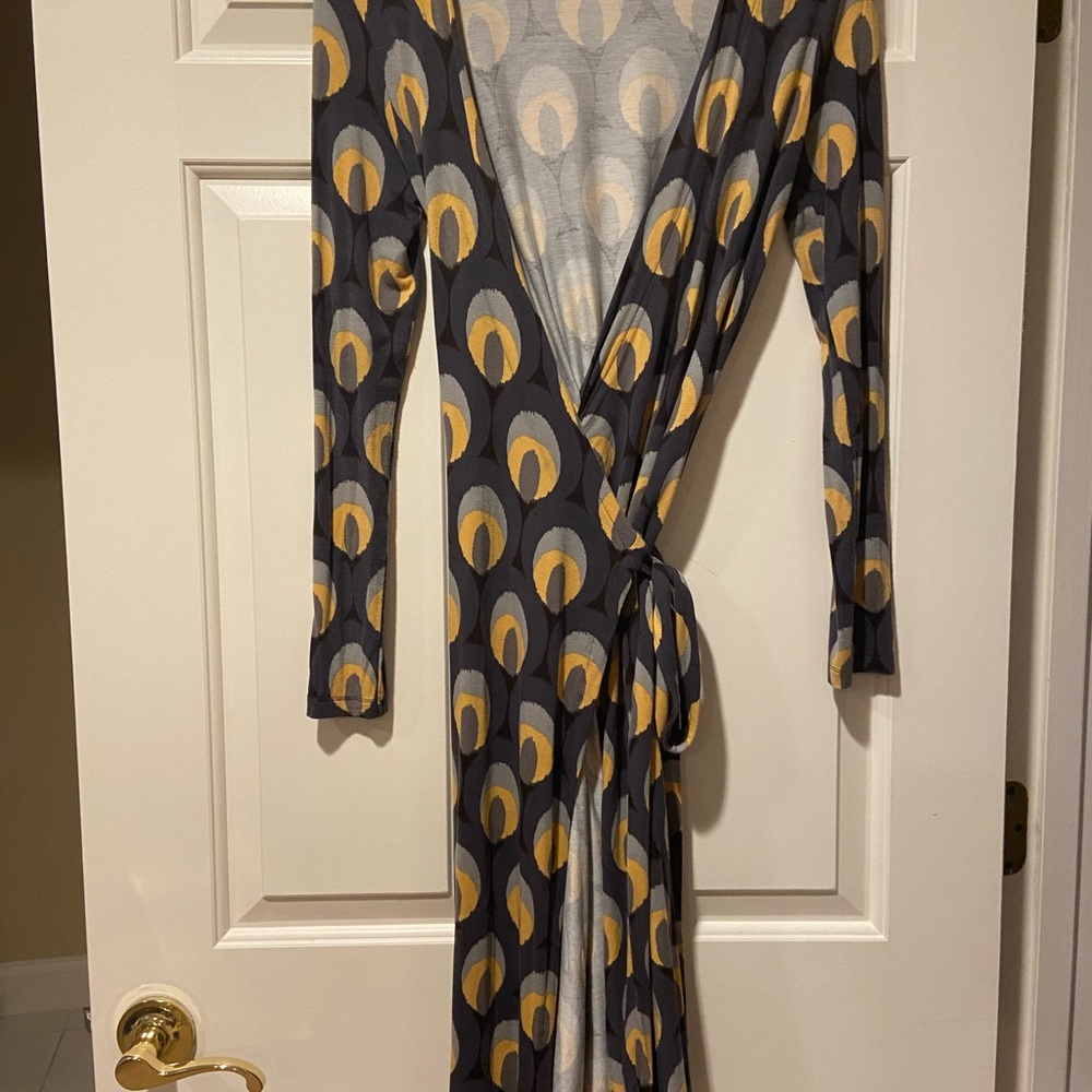 Boden midi wrap dress